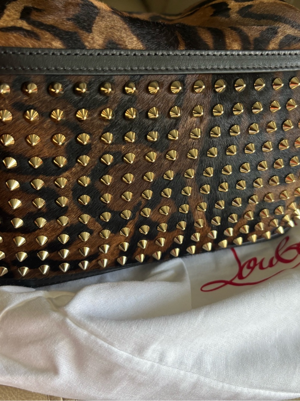 Christian Louboutin Funky Dopp
Bengali Print Genuine Calf Hair Top Handle - Picture 9 of 12